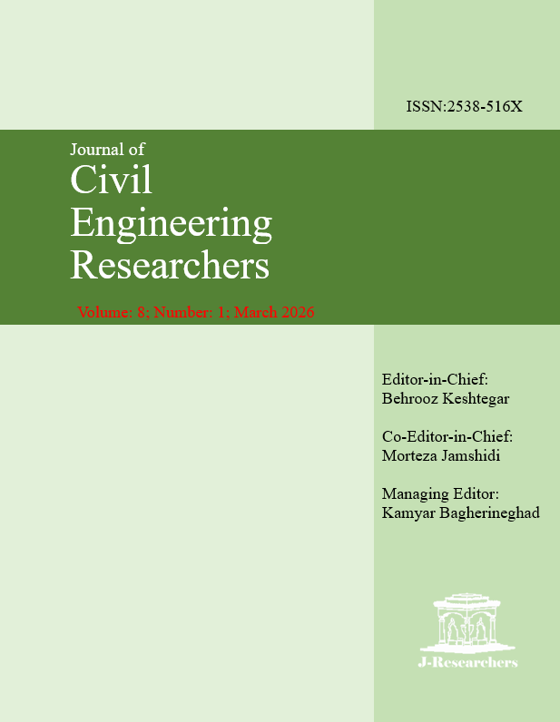 					View Vol. 8 No. 1 (2026): Journal of Civil Engineering Researchers 
				